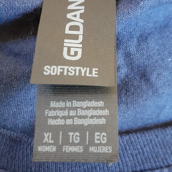 The Cat in the Hat - Dr. Suess - New Women's XL Navy Blue T-Shirt - Picture 3 of 4